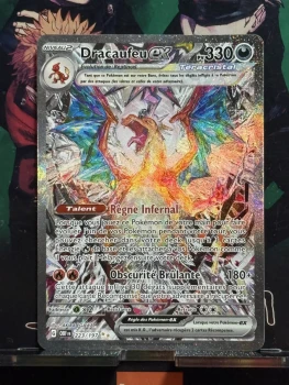 Carte Pokémon Dracaufeu Ex 223/197 - Flammes Obsidiennes - Fr Neuve