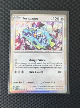 Carte Pokémon - Terapagos 178/217 - Holo - Héros Transcendants