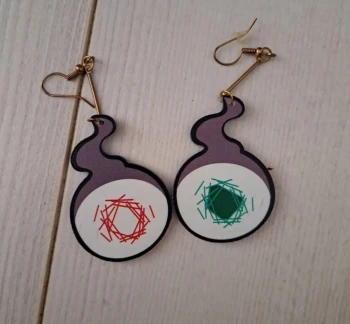 Boucles d'oreilles Hanako Kun