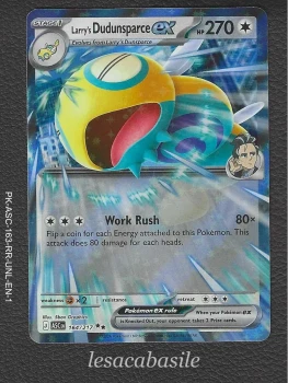 Larry's Dudunsparce ex 164/217 RR - EN - ME2.5 - Héros Transcendants (2026)