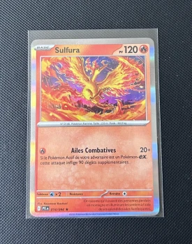 Carte Pokémon - Sulfura 14/94 - Holo - Flammes Fantasmagoriques
