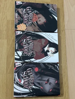 Manga Gambling School : tome 1,2,3