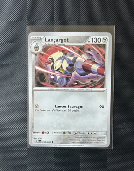 Carte Pokémon - Lançargot 60/86 - Foudre Noire