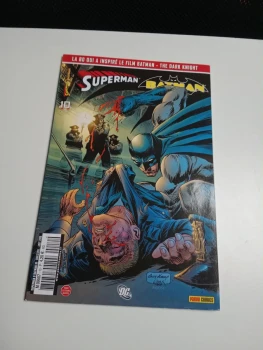 Superman & Batman N°10 double langage Août 2008 TTBE