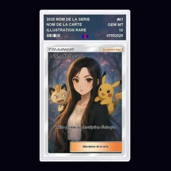 Carte pokémon personnalisée