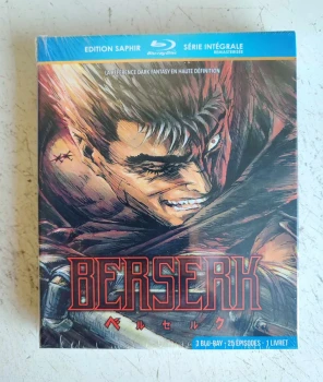 Coffret berserk intégrale blu-ray scellé édition saphir rare