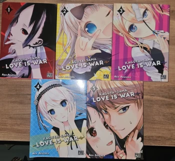 Tomes 1 à 5 Kaguya-sama : Love is War (Lot)