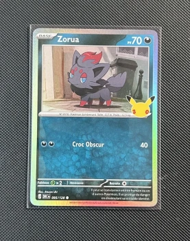 Carte Pokémon - Zorua 95/128 - Holo - 30ème Anniversaire