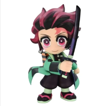 Figurine Demon Slayer Tanjiro Kamado Toonize Cartoon Color A