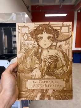 Carnet de l'apothicaire Tome 10 | Gravure sur Bois