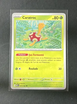 Carte Pokémon - Caratroc 11/132 - Méga Évolution