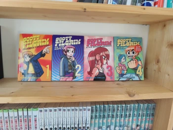 Scott Pilgrim – V01 à V04 – Milady VF – TBE – Comics culte film + jeu vidéo 🎮🎬