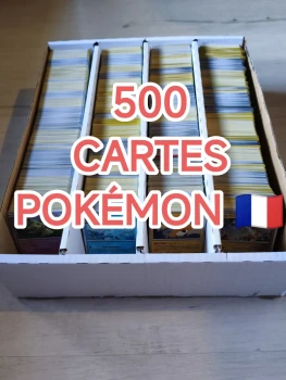 500 cartes Pokémon