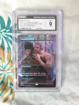 Sanguine Bond CGC 9 SLD: D&D Astarion's Thirst Foil