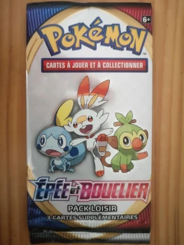 Pokémon Booster EPEE et BOUCLIER 1ere Edition EB01 x3 cartes Pack Loisir Officiel Neuf Scellé 🎁 Edition 2018 - Spécial Collectionneur