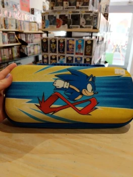 Housse Nintendo Switch officielle Sonic + Adaptateur Lite