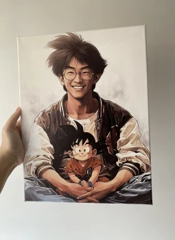 Akira Toriyama & Goku | Dragon Ball