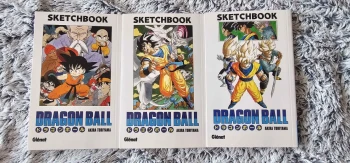 [Neuf] Lot de 3 sketchbook Dragon Ball