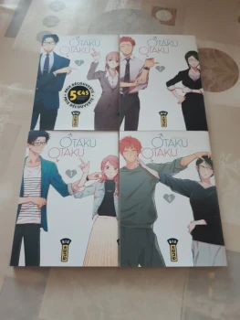 Lot 4 mangas - Otaku Otaku - Tomes 1 à 4 - kana
