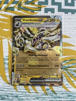 Carte Pokémon vrombotor ex 015/064