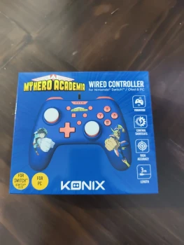 Manette Filaire My Hero Academia - Konix (Nintendo Switch/PC) - Neuve !