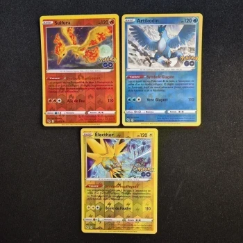 Carte Pokemon : Oiseaux Légendaires Rev - Pokemon Go
