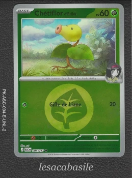 Chétiflor d'Erika 004/217 reverse Energie - ME2.5 - Héros Transcendants (2026)