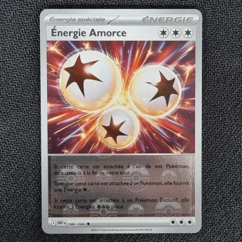 Carte pokemon Energie Amorce 086/086 POKEBALL - EV10.5  Flamme Blanche