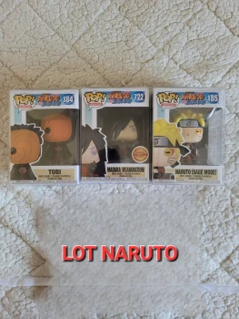 Lot de figurines funko pop naruto