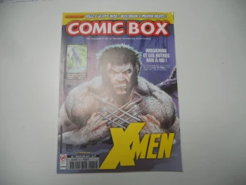 comic box  special été 2001 N°35 x men wolverine et les autres mis a nu TBE