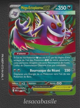 Méga-Ectoplasma ex MEP 073 - FR - Promos Méga-Evolution
