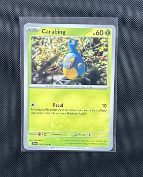 Carte Pokémon - Carabing 9/159 - Aventure Ensemble