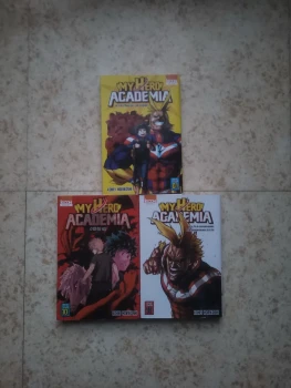 Vends un lot de manga "My Hero Academia" les tomes 1, 10 et 11