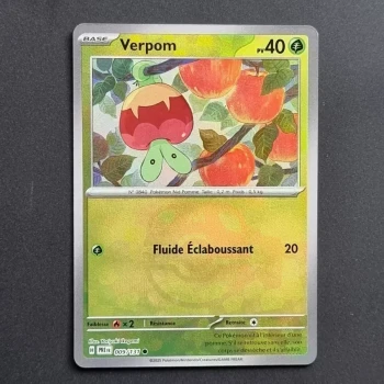 Carte pokemon Verpom 009/131 MASTERBALL - EV8.5  Evolutions prismatiques