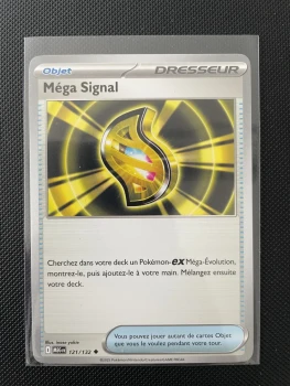 Carte Pokémon - MÉGA SIGNAL 121/132 - Méga évolution