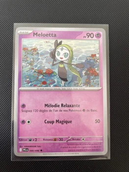 Carte Pokémon - MELOETTA 040/094 - Flammes Fantasmagoriques