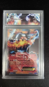 Carte Gradée Pokémon Collect Aura Heatran EX 13/116 8 n°558107298