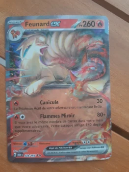 Carte Pokémon Feunard EX 038/165 EV3.5 Série 151 MEW - Neuve