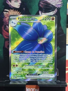 Carte Pokémon Floréclat EX 213/197 Flammes Obsidiennes Fr Neuf