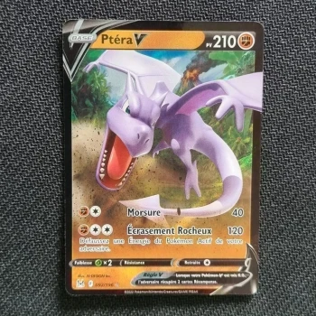 Carte pokemon Ptéra V 092/196 - EB11  Origine perdue (2022)