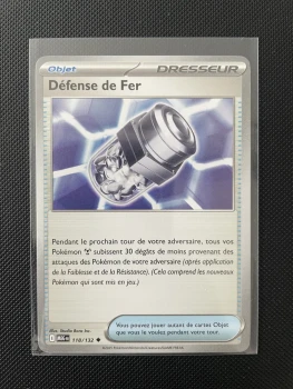 Carte Pokémon - DÉFENSE DE FER 118/132 - Méga évolution