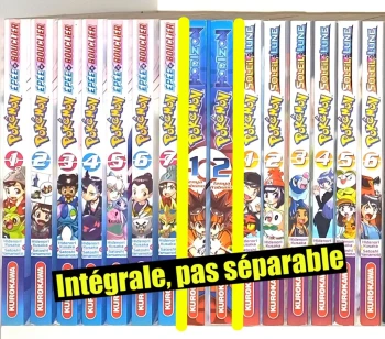 Pokémon : 3 intégrales (15 tomes)