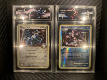 Duo Dialga G Palkia G Reverse Platine 2009 FR CollectAura A