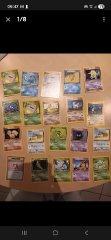 79 Cartes Pokemon Edition 1 Set De Base