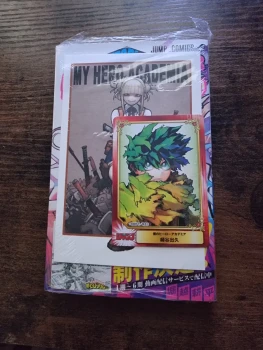 My Hero Academia Tome 38 Japonais + 2 cartes Deku et Himiko