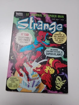 Strange N ° 100 LUG du 5 avril 1978 avec Transfer - TBE