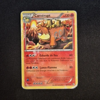 Carte Pokemon : Camérupt - Frontières Franchies