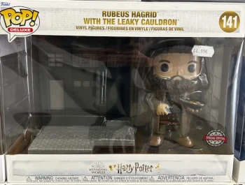 Funko Pop Deluxe - Harry Potter 141 - Rubeus Hagrid with the Leaky Cauldron Edition special