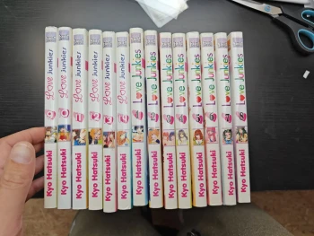 Lot manga Love junkies saison 1 tomes 9 à 14 et saison 2 tole 1 à 8