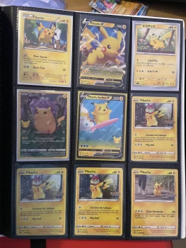 Lot carte Pokémon Pikachu